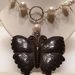 New.  Pearl Necklace by Designs by Ch Lovin.